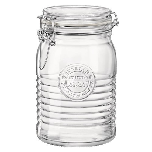 BOTE CRISTAL HERMETICO BORMIOLI OFFICINA 1L